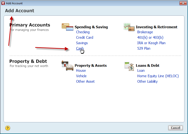quicken essentials for mac transfer between accounts